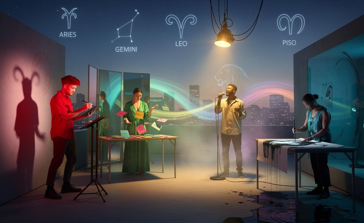 4 Sternzeichen erleben am 24. März 2026 eine Welle der Kreativität