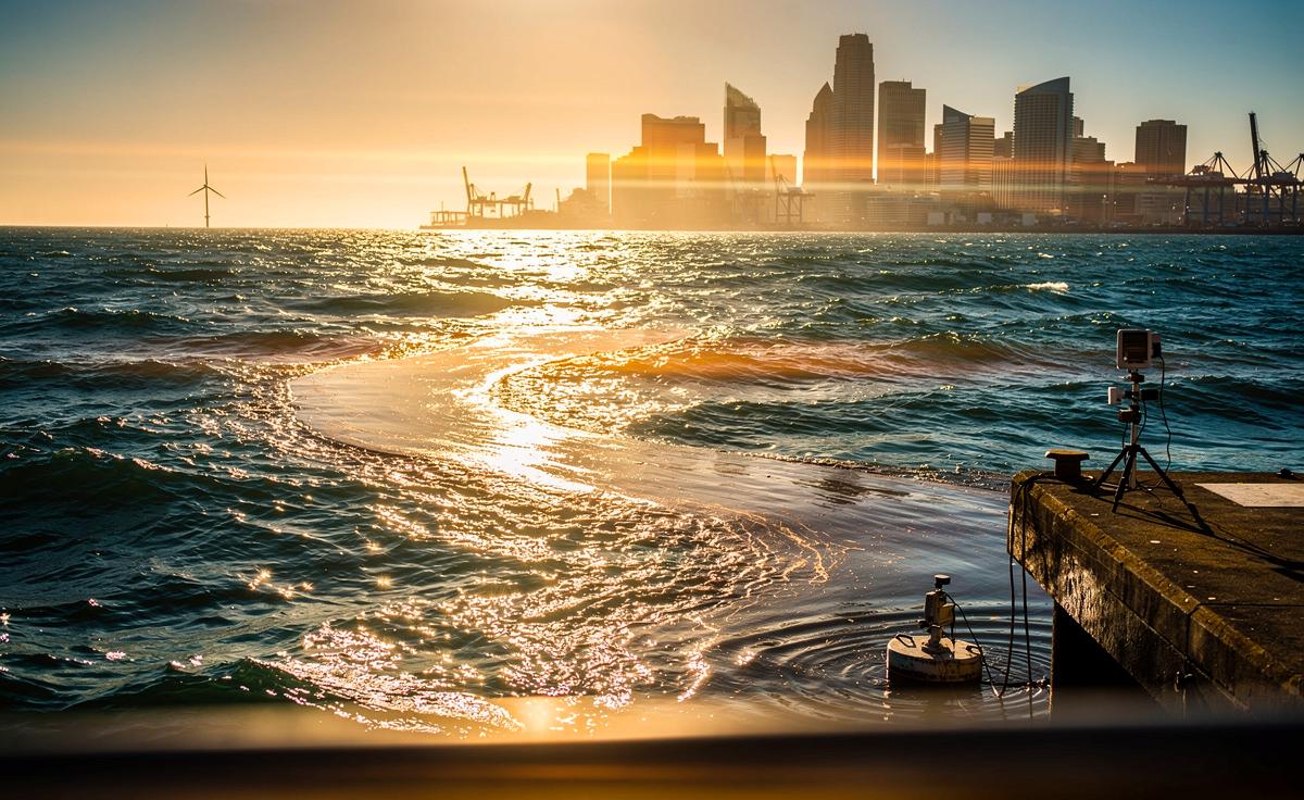 Ein Usprung mit Wellenglanz.