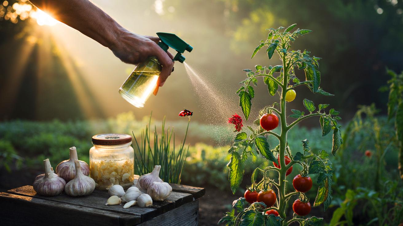 Knoblauch statt Pestizide: natürliche Schädlingskontrolle für den Garten