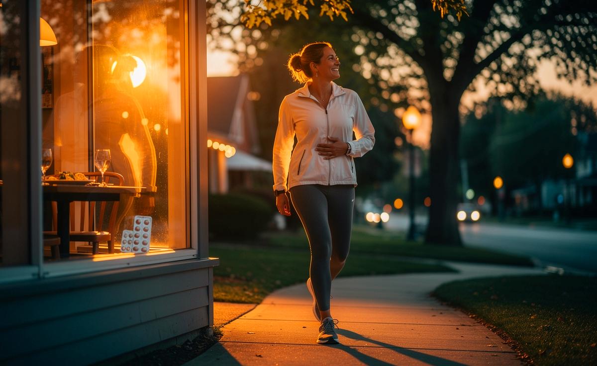 Warum 10-minütige Spaziergänge nach dem Essen die Verdauung effektiver fördern als Medikamente.