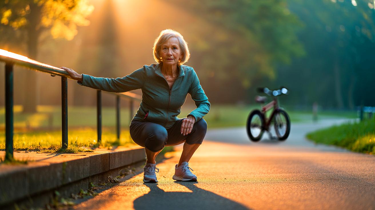 Warum viele Menschen im Alter Knieprobleme haben und welche Übungen helfen
